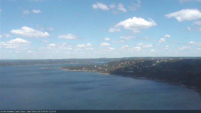 Lake Travis webcam, May 4, 2017 11:45 AM CT