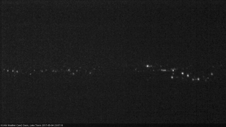 Lake Travis webcam, May 4, 2017 10:20 PM CT
