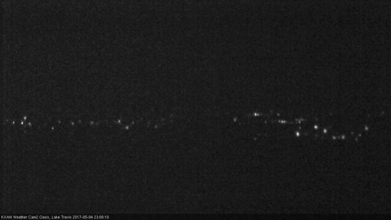 Lake Travis webcam, May 4, 2017 10:25 PM CT