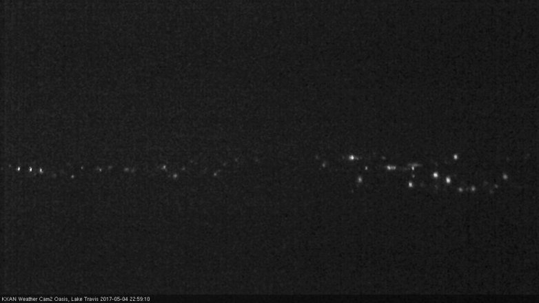 Lake Travis webcam, May 4, 2017 10:30 PM CT