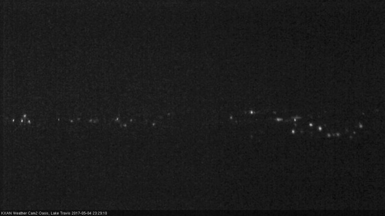 Lake Travis webcam, May 4, 2017 10:35 PM CT
