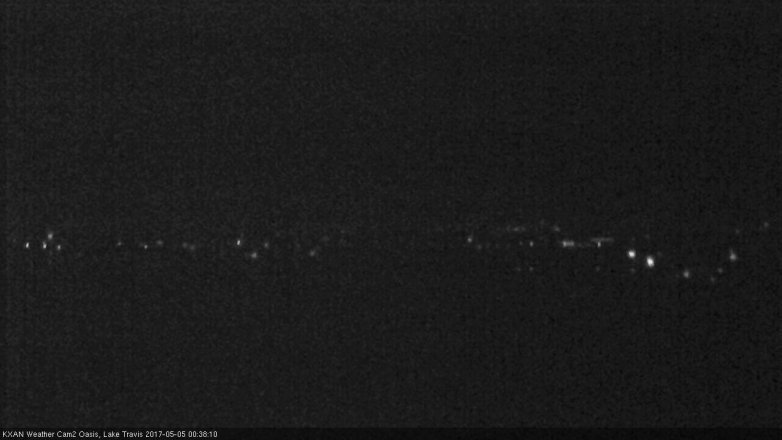 Lake Travis webcam, May 4, 2017 11:55 PM CT