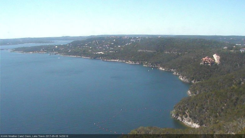 Lake Travis webcam, May 5, 2017 2:05 PM CT