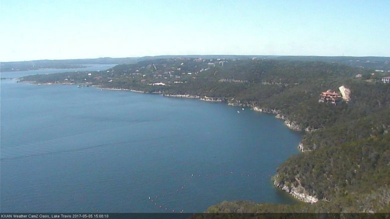 Lake Travis webcam, May 5, 2017 2:25 PM CT