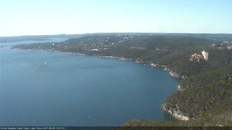 Lake Travis webcam, May 5, 2017 2:50 PM CT