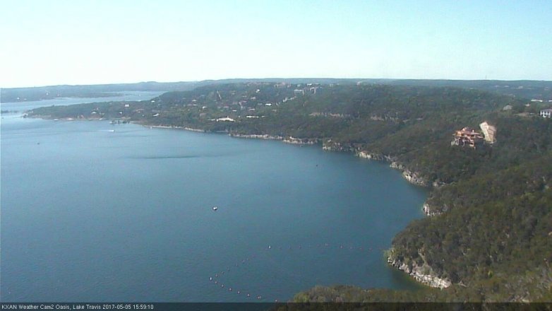 Lake Travis webcam, May 5, 2017 3:05 PM CT