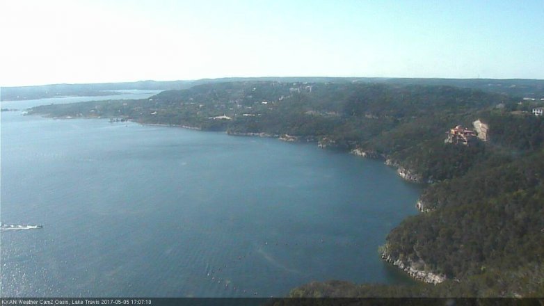Lake Travis webcam, May 5, 2017 4:15 PM CT