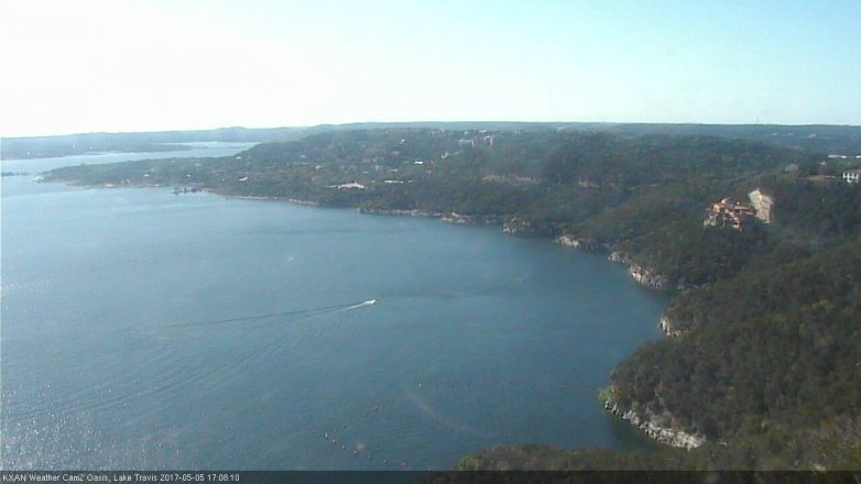 Lake Travis webcam, May 5, 2017 4:20 PM CT