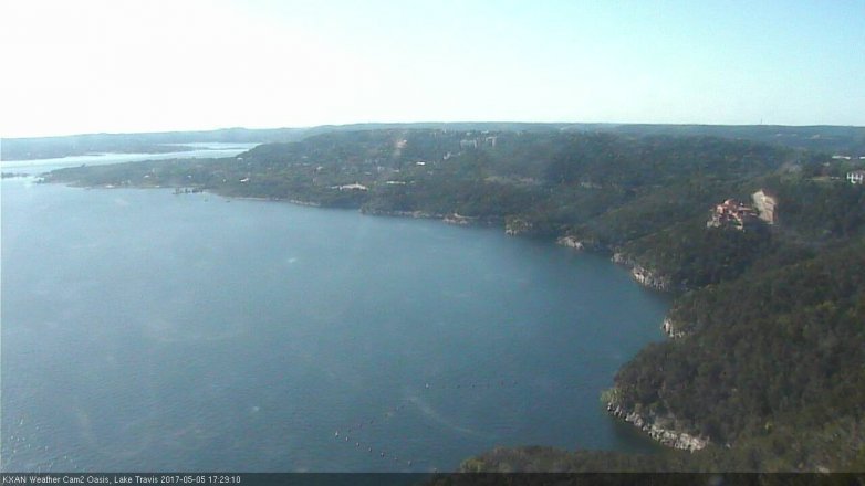 Lake Travis webcam, May 5, 2017 4:55 PM CT