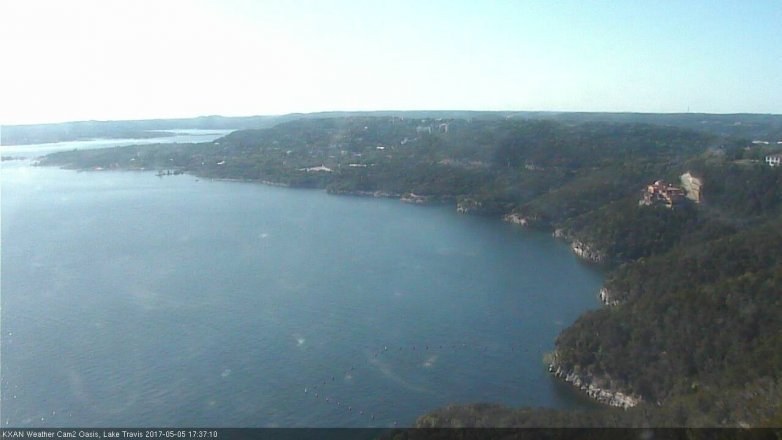 Lake Travis webcam, May 5, 2017 5:00 PM CT