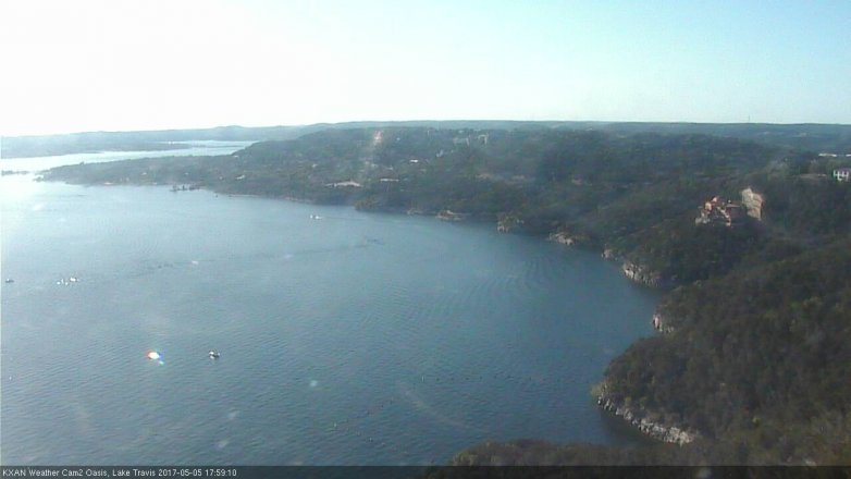 Lake Travis webcam, May 5, 2017 5:20 PM CT