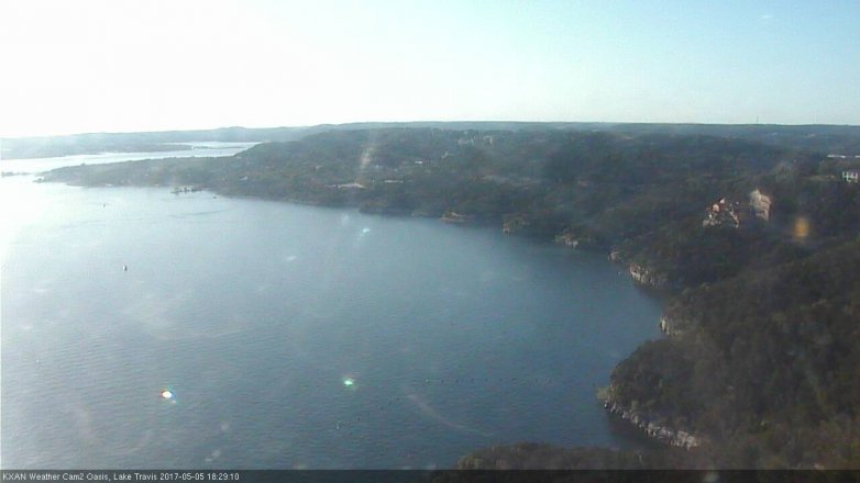Lake Travis webcam, May 5, 2017 6:00 PM CT