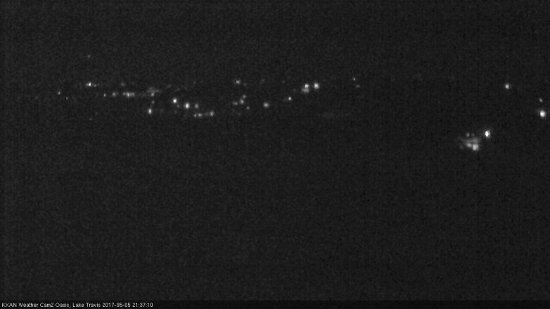 Lake Travis webcam, May 5, 2017 9:00 PM CT