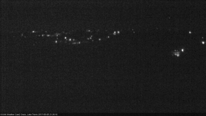 Lake Travis webcam, May 5, 2017 9:05 PM CT