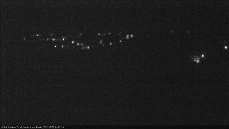 Lake Travis webcam, May 5, 2017 10:15 PM CT