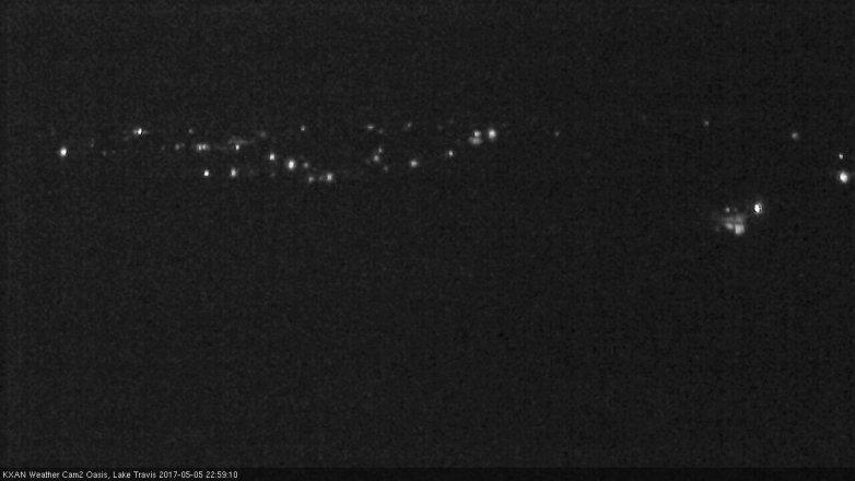 Lake Travis webcam, May 5, 2017 10:25 PM CT