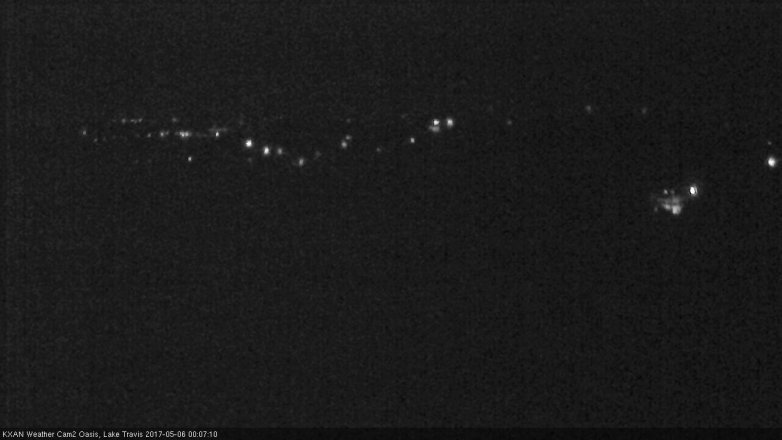 Lake Travis webcam, May 5, 2017 11:15 PM CT