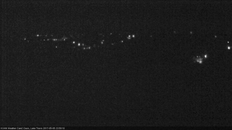 Lake Travis webcam, May 5, 2017 11:25 PM CT