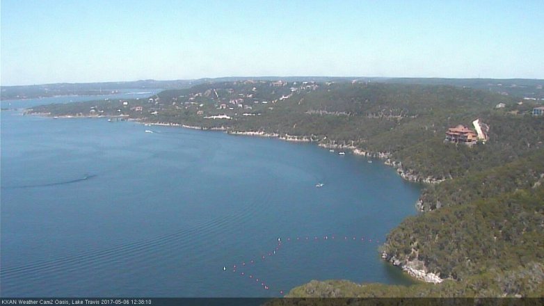 Lake Travis webcam, May 6, 2017 11:55 AM CT