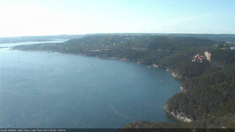 Lake Travis webcam, May 6, 2017 4:20 PM CT