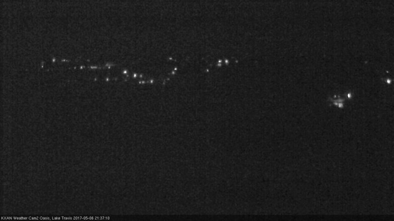 Lake Travis webcam, May 6, 2017 8:50 PM CT