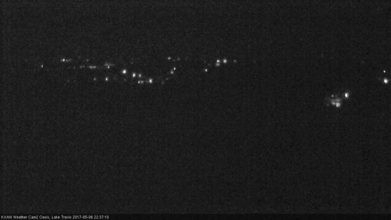 Lake Travis webcam, May 6, 2017 10:10 PM CT