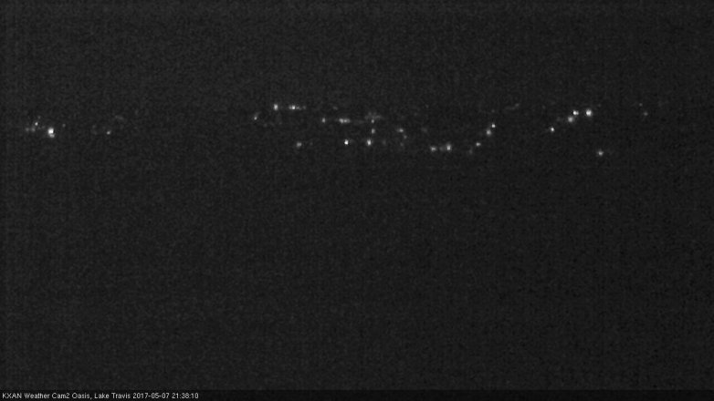 Lake Travis webcam, May 7, 2017 8:55 PM CT