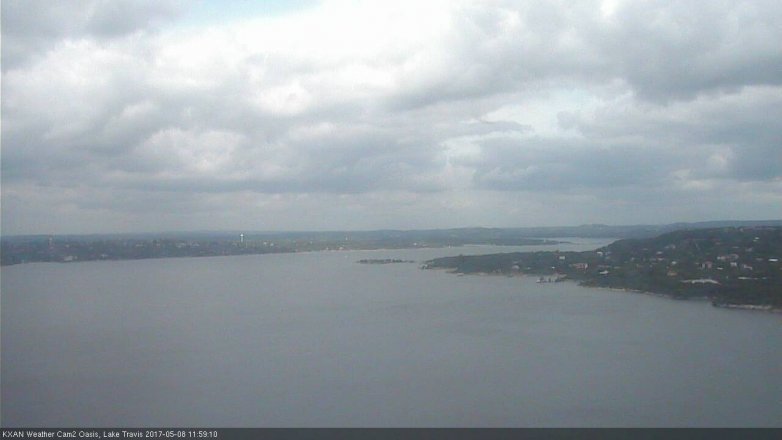 Lake Travis webcam, May 8, 2017 11:20 AM CT