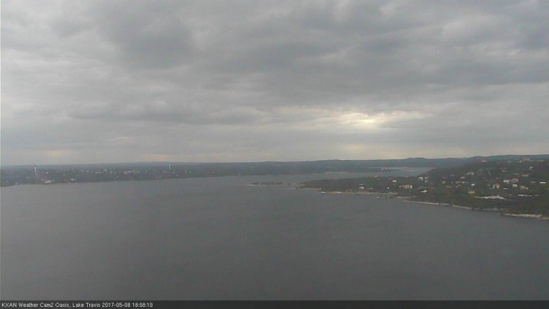Lake Travis webcam, May 8, 2017 5:15 PM CT
