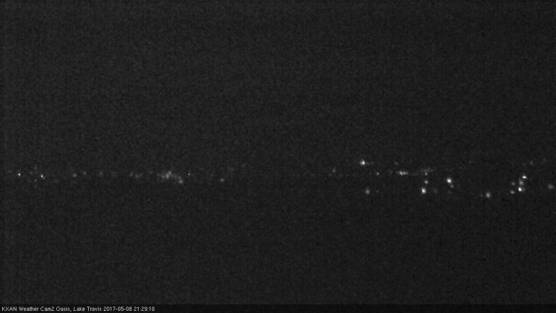 Lake Travis webcam, May 8, 2017 8:50 PM CT