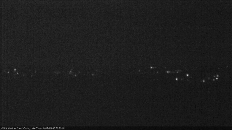 Lake Travis webcam, May 8, 2017 10:35 PM CT