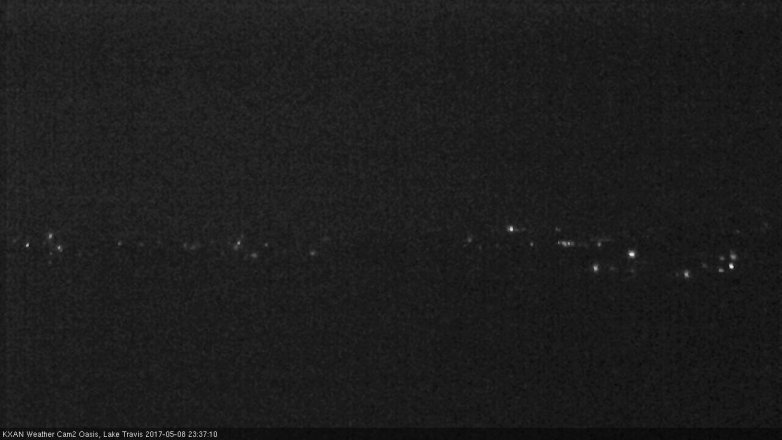 Lake Travis webcam, May 8, 2017 11:10 PM CT