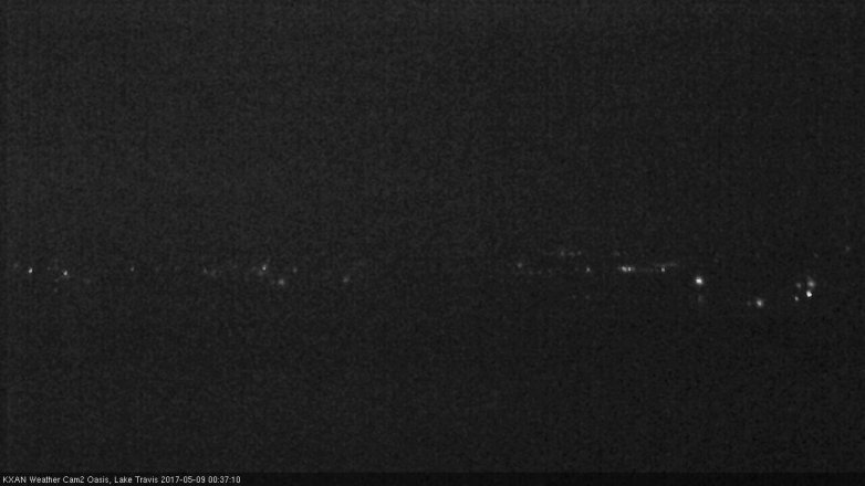 Lake Travis webcam, May 8, 2017 11:55 PM CT