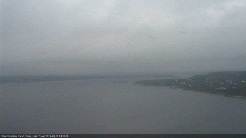 Lake Travis webcam, May 9, 2017 9:10 AM CT