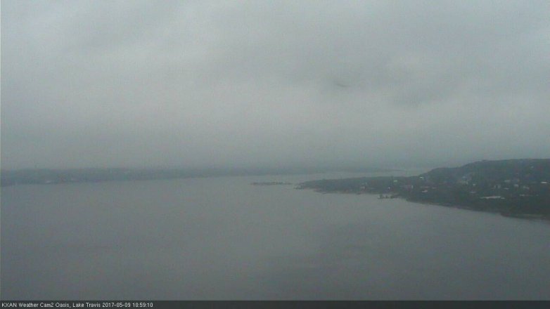 Lake Travis webcam, May 9, 2017 10:05 AM CT