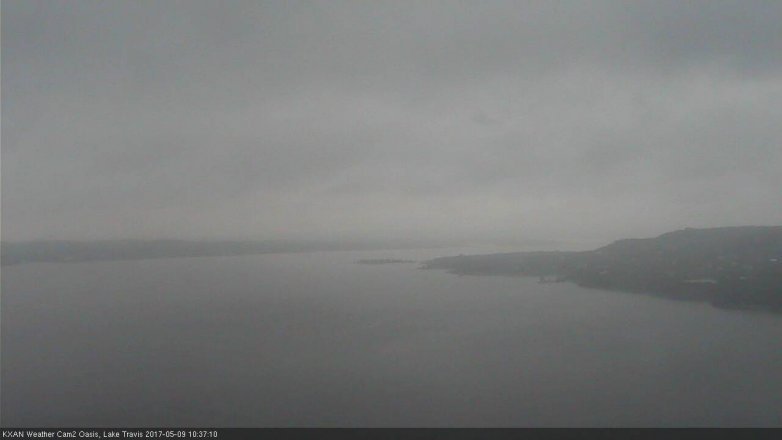 Lake Travis webcam, May 9, 2017 10:10 AM CT