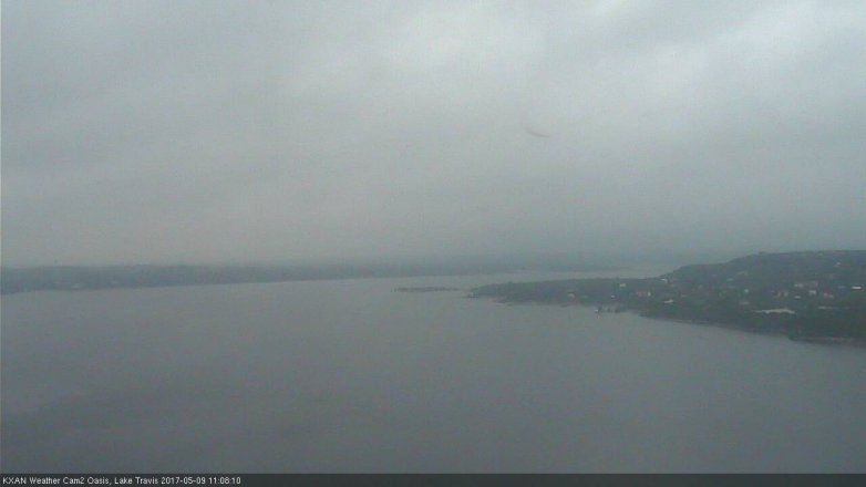 Lake Travis webcam, May 9, 2017 10:20 AM CT