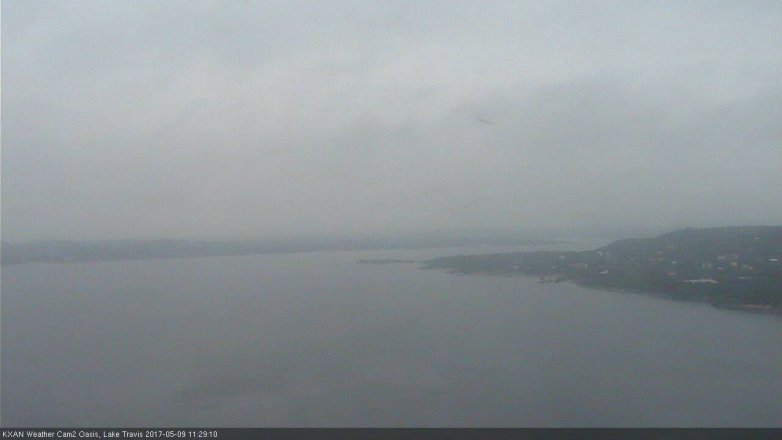 Lake Travis webcam, May 9, 2017 10:35 AM CT