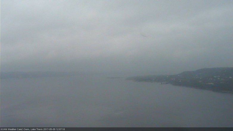 Lake Travis webcam, May 9, 2017 11:20 AM CT