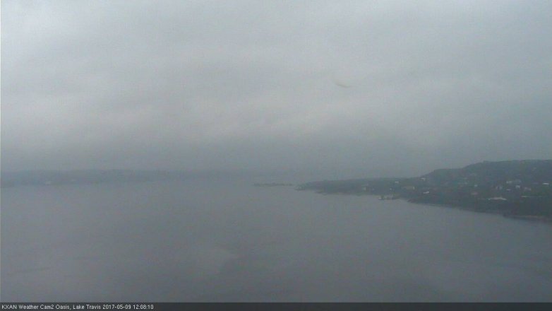 Lake Travis webcam, May 9, 2017 11:40 AM CT