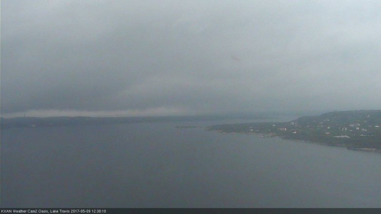 Lake Travis webcam, May 9, 2017 12:00 PM CT