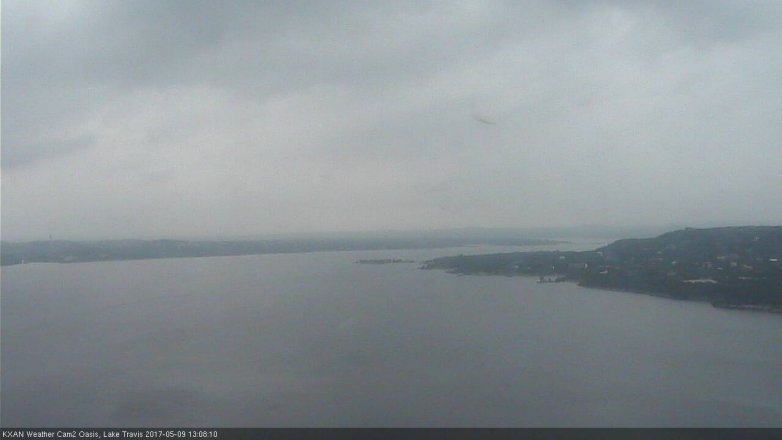 Lake Travis webcam, May 9, 2017 12:20 PM CT