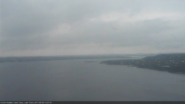 Lake Travis webcam, May 9, 2017 12:45 PM CT