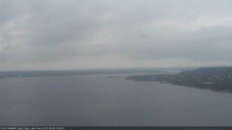 Lake Travis webcam, May 9, 2017 12:50 PM CT