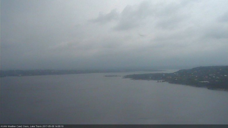 Lake Travis webcam, May 9, 2017 1:20 PM CT