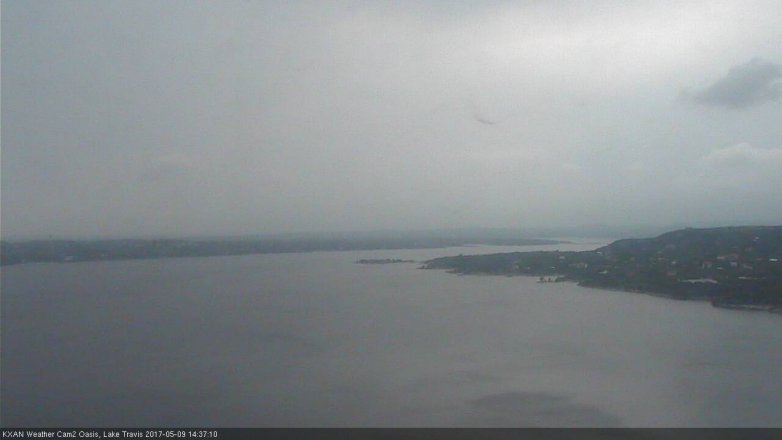Lake Travis webcam, May 9, 2017 2:00 PM CT