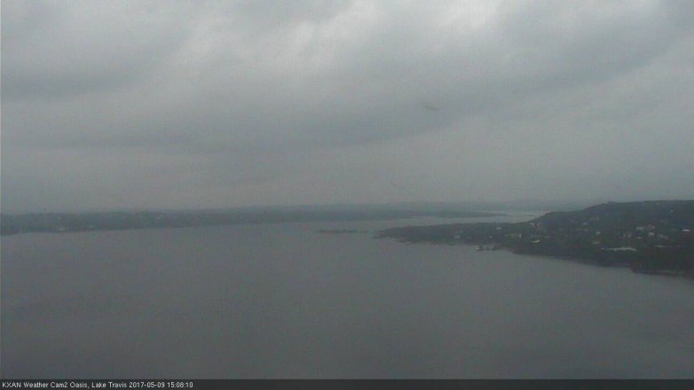 Lake Travis webcam, May 9, 2017 2:25 PM CT
