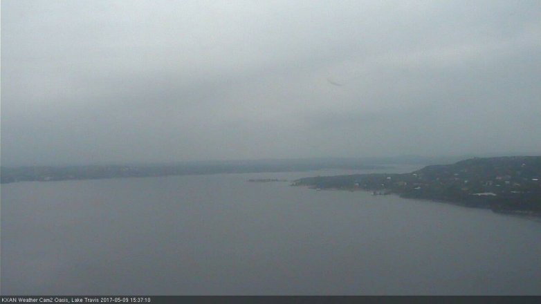Lake Travis webcam, May 9, 2017 2:45 PM CT