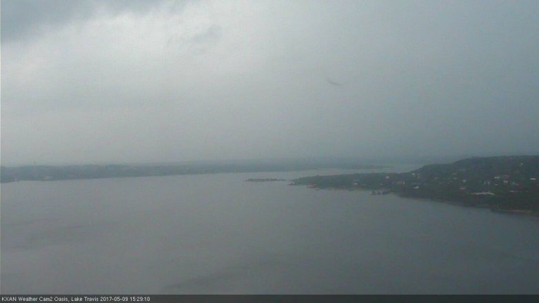 Lake Travis webcam, May 9, 2017 2:50 PM CT
