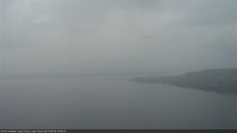 Lake Travis webcam, May 9, 2017 3:15 PM CT
